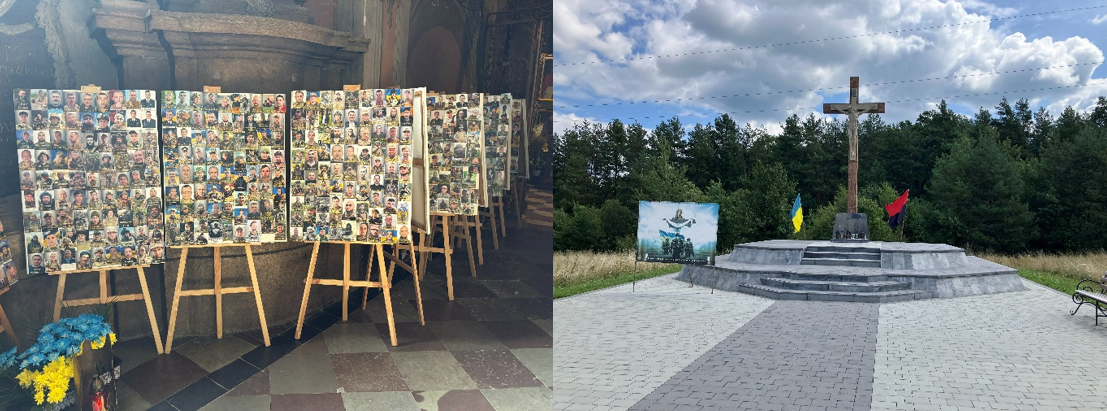 Der Krieg ist in der Ukraine überall zu spüren
